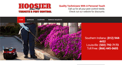 Desktop Screenshot of hoosiertermitepestcontrol.com